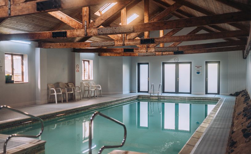 Swimming pool at Church Farm Country Cottages